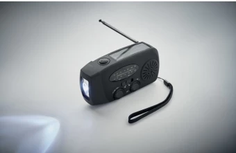 Kaasaskantav raadio LED-taskulambiga Onda