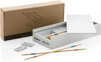 Deluxe mikado/domino puulaatikossa