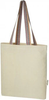 Rainbow kangaskassi 180 g/m² kierrätettyä puuvillaa 5 litraa