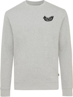 Iqoniq Denali värjäämätön collegepaita kier. puuvillasta