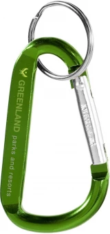Timor carabiner keychain