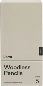 Karst® 5-pakis 2B grafiidipliiatsid ilma puiduta