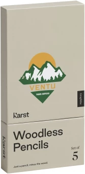 Karst® 5-pakis 2B grafiidipliiatsid ilma puiduta