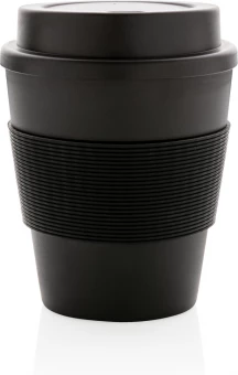 Uudelleenkäytettävä kahvikuppi kierrekorkilla 350 ml