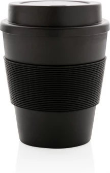 Uudelleenkäytettävä kahvikuppi kierrekorkilla 350 ml