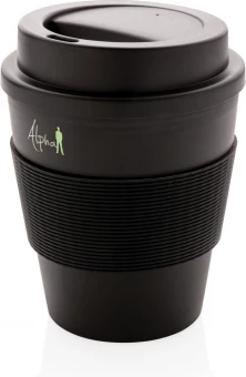 Uudelleenkäytettävä kahvikuppi kierrekorkilla 350 ml