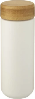 Keraamiline tops Lumi 300 ml bambusest kaanega