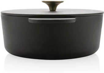 Keskmise suurusega malmist pott Ukiyo