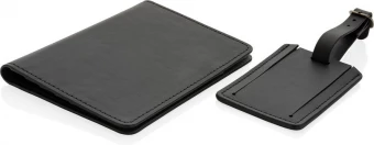 Swiss Peak GRS pārstrādāta PU ceļojumu dāvanu komplekts