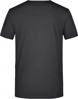 Kitsalõikeline V-kaelusega T-särk meestele