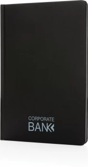 A5 trieciena akmens papīra piezīmju grāmatiņa cietos vākos