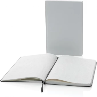 A5 trieciena akmens papīra piezīmju grāmatiņa cietos vākos