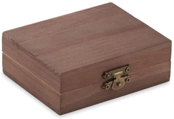 Kivist jääkuubiku komplekt puidust karbis Aberdeen