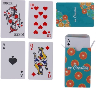 Kliendi kujundusega mängukaardid