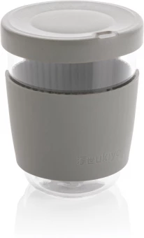 Ukiyo borosilikaattilasinen lasi silikonikannella