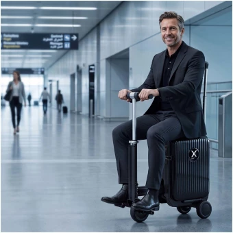 Kohvriga elektritõukeratas SCX.design RideCase