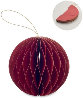 Kokkupandav paberist jõulukuul Harmobauble