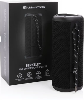 Urban Vitamin Berkeley IPX7 vedenpitävä 10W kaiutin, musta