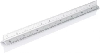 Alumiininen kolmiomitta - 30cm