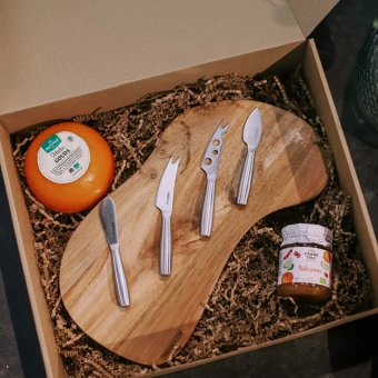 Lahjapakkaus Juustojen ystäville