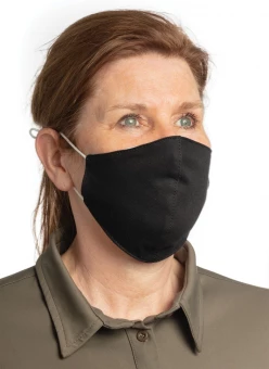 Atkārtoti lietojama 2 slāņu kokvilnas sejas maska