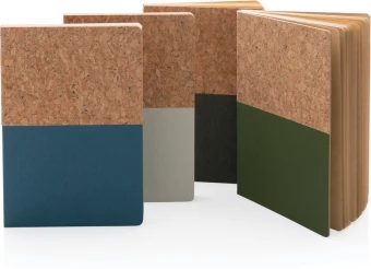 A5 vihko korkista ja kraftista