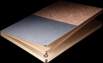 A5 vihko korkista ja kraftista