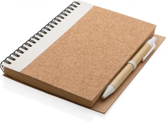 Korgist märkmik pastapliiatsiga