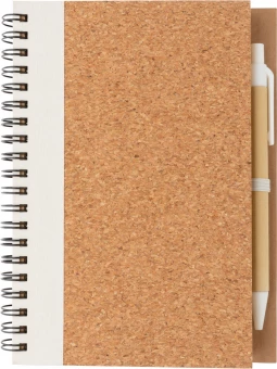 Korgist märkmik pastapliiatsiga