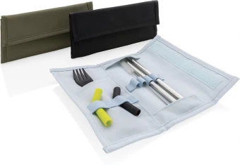 Tierra kaksiosainen pilli- ja aterinpidike