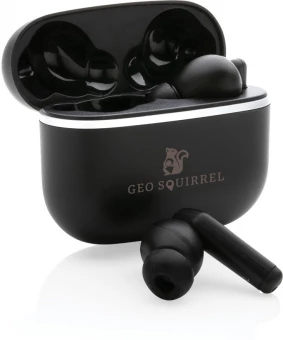 RCS kierrätysmuovista valmistetut Swiss Peak TWS -kuulokkeet 2.0