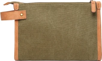 VINGA Bosler toilettilaukku kierrätetystä GRS canvaksesta