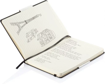 Kõvakaaneline märkmik Deluxe