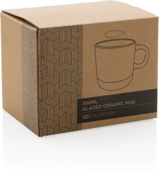 Lasitettu keraaminen muki