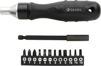 Gear X räikkäruuvimeisseli