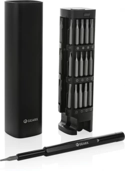 Gear X RCS kierrätysalumiinista valmistettu tarkkuusruuvimeisselisarja 56 kpl