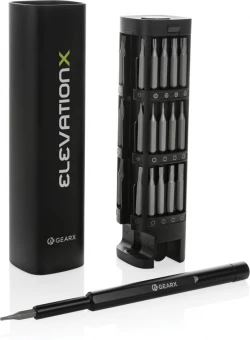 Gear X RCS kierrätysalumiinista valmistettu tarkkuusruuvimeisselisarja 56 kpl