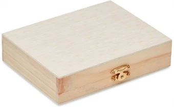 Maalaussetti puulaatikossa