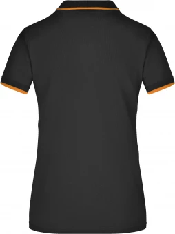 Kvaliteetne naiste pikeepolosärk kontrastsete triipudega