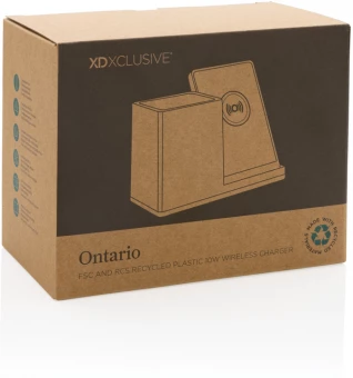 Ontario RCS 10W langaton laturi kierrätetystä muovista