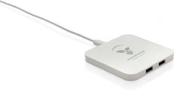 RCS 10W langaton laturi USB porteilla kierrätetystä muovista