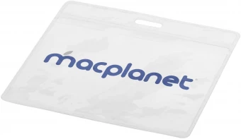 Serge-nimikorttitasku, läpinäkyvä