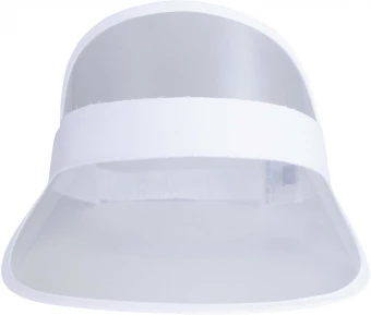 Läbipaistva nokaga PVC-visiirmüts Bright