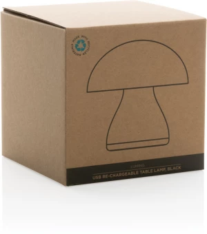 Luming RCS kierrätysmuovista valmistettu USB-ladattava pöytävalaisin