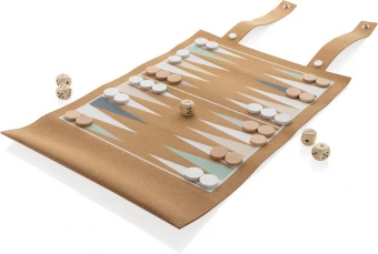 Laiamängukomplekt kabe ja triktrak