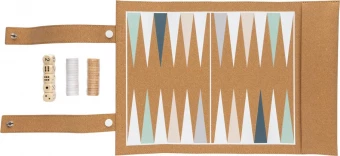 Laiamängukomplekt kabe ja triktrak