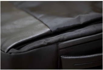 Expedition Pro 17 tuuman GRS-kierrätetystä materiaalista valmistettu laajennettava reppu kannettavalle, 35 l - Musta