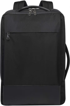 Expedition Pro 17 tuuman GRS-kierrätetystä materiaalista valmistettu laajennettava reppu kannettavalle, 35 l - Musta