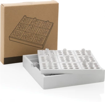 FSC® puinen Sudoku-peli, valkoinen