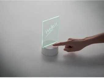 LED-valgusega märkmetahvel Ledmemo